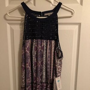Daniel Rainn crochet tank stitch fix XXL